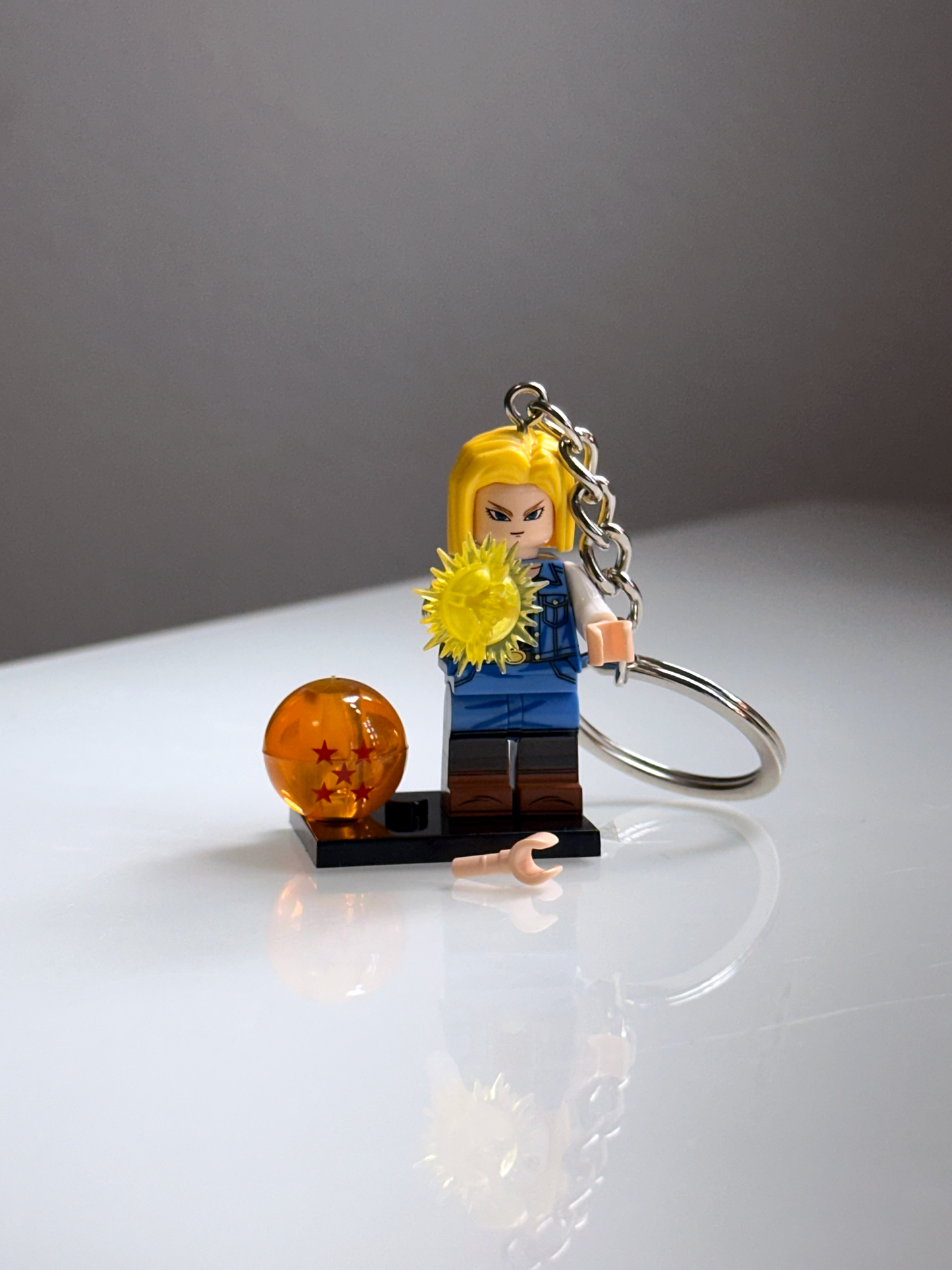 X18 "Silent Destroyer" Mini Figure Keychain