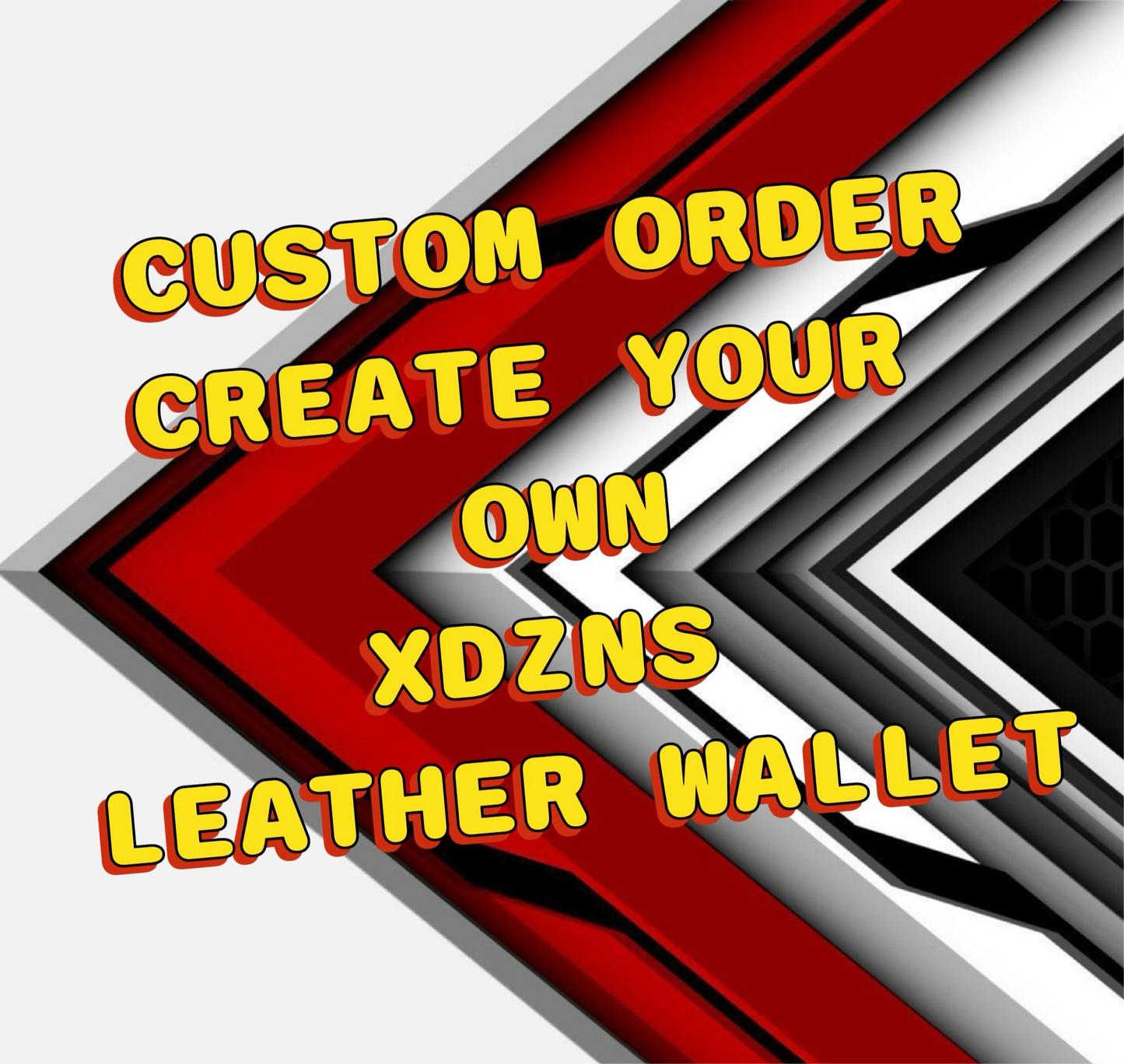 XDZNS Custom Leather Wallet