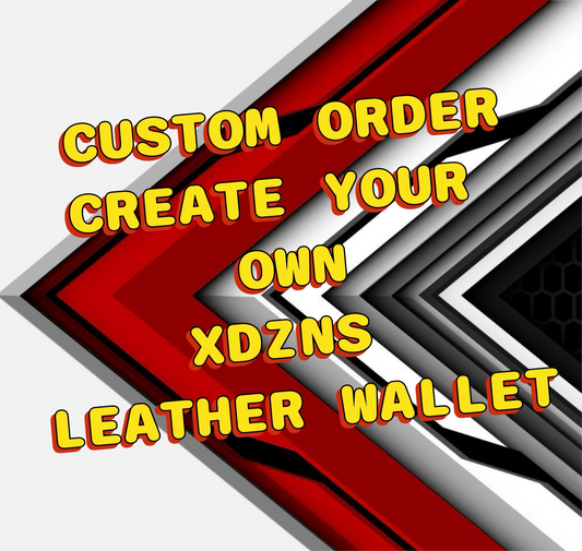 XDZNS Custom Leather Wallet